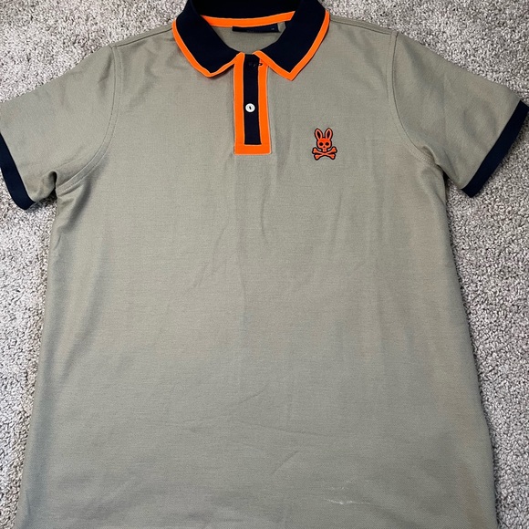 Psycho Bunny Kay Polo Shirt Wet Sand Size 3 Extra Small NWOT - Picture 6 of 7